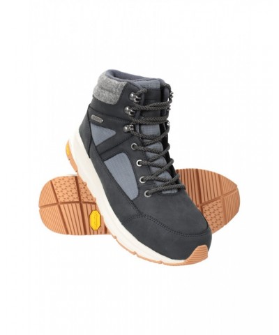 Extreme Ashford Womens Vibram Waterproof Boots Navy $37.00 Footwear