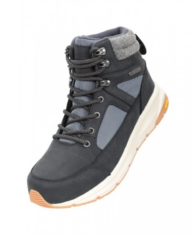 Extreme Ashford Womens Vibram Waterproof Boots Navy $37.00 Footwear