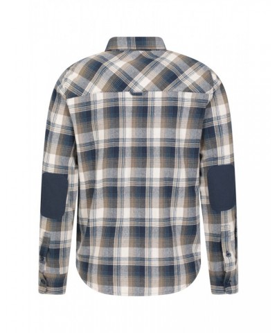 Lumberjack Flannel Long Sleeve Mens Shirt Khaki $17.39 Tops