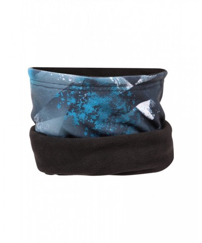 Kids Fleece Lined Printed Neck Gaiter Charcoal $10.79 Accessories