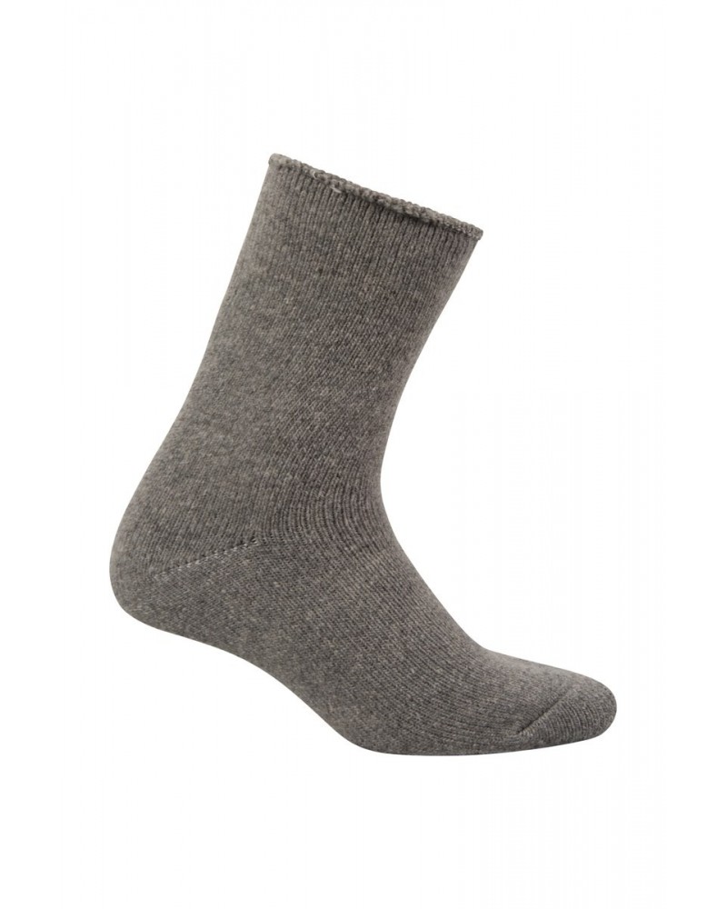 Extreme Mens Thermal Merino Wool Mid-Calf Socks Beige $10.79 Accessories