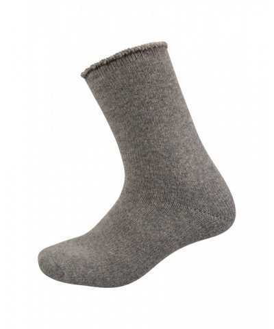 Extreme Mens Thermal Merino Wool Mid-Calf Socks Beige $10.79 Accessories