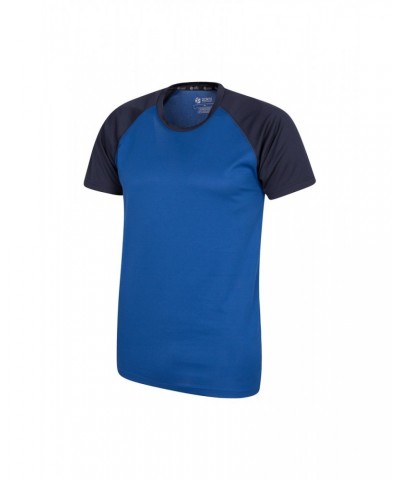 Endurance Isocool Mens Active T-Shirt Two Tone Blue $12.99 Active