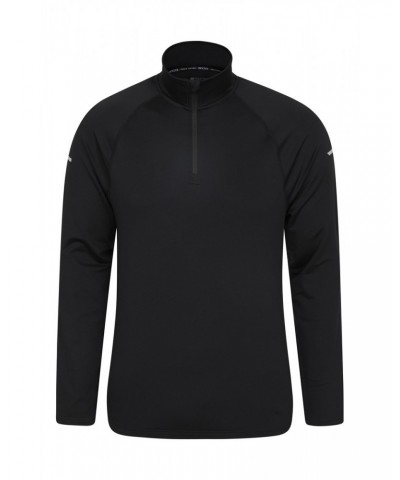 Kilo Mens Half Zip Top Black $12.74 Tops