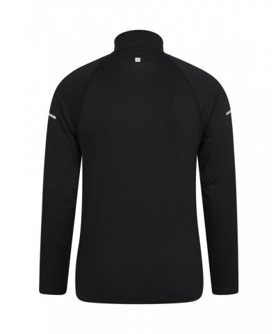 Kilo Mens Half Zip Top Black $12.74 Tops