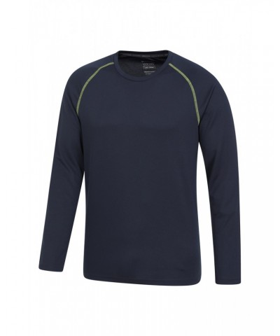 Endurance Mens Long Sleeved Top Navy $11.65 Active