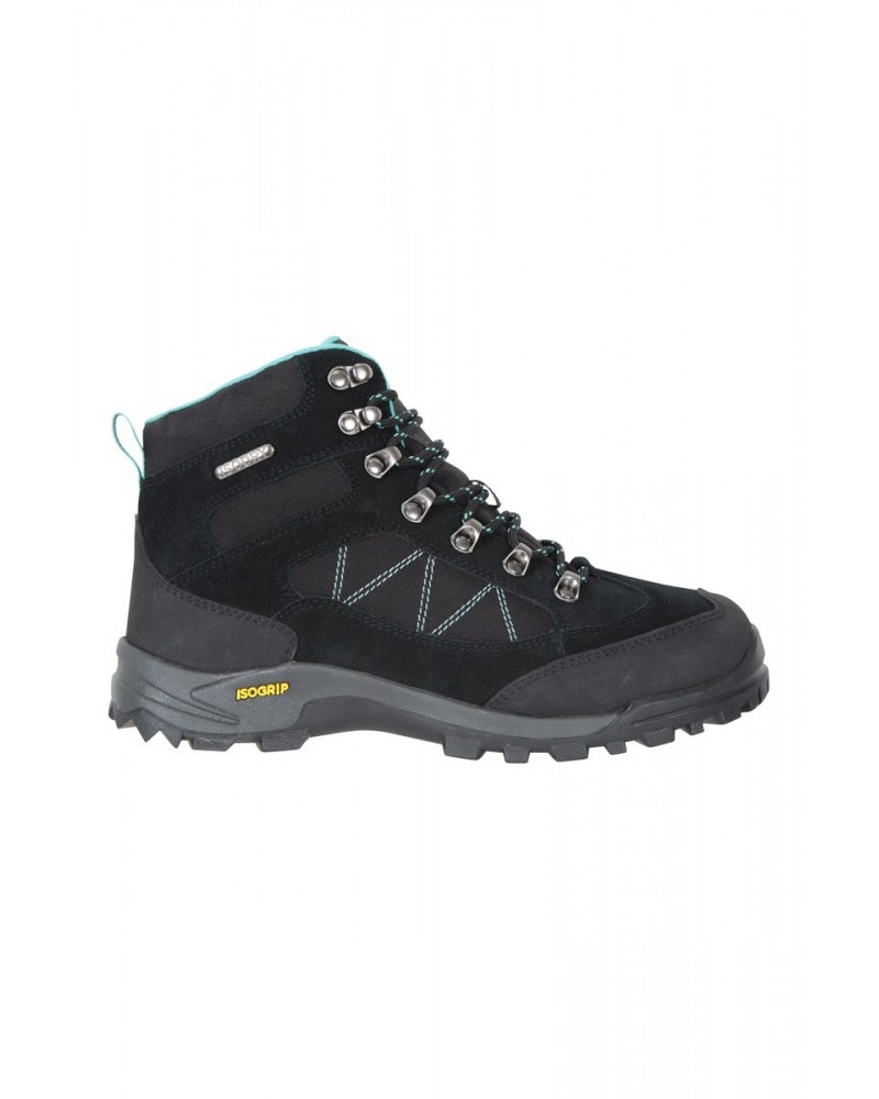 Storm Womens IsoGrip Waterproof Hiking Boots Black $42.90 Footwear