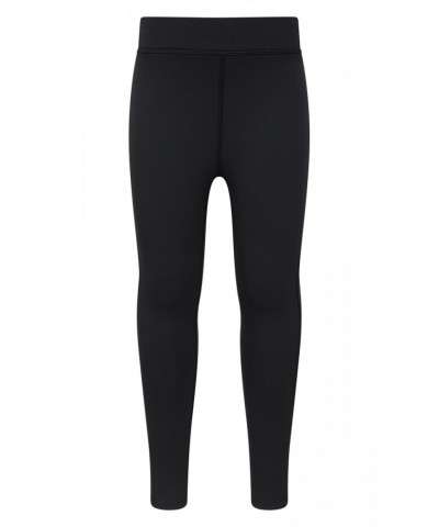 Flick Flack Soft Touch Kids Leggings Black $14.57 Active