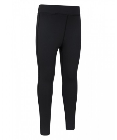 Flick Flack Soft Touch Kids Leggings Black $14.57 Active