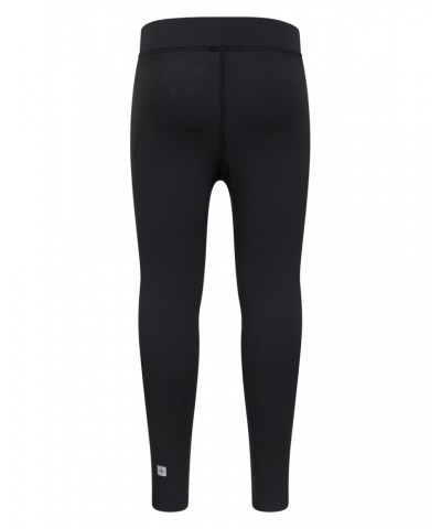 Flick Flack Soft Touch Kids Leggings Black $14.57 Active