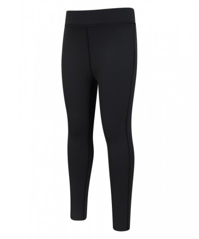 Flick Flack Soft Touch Kids Leggings Black $14.57 Active