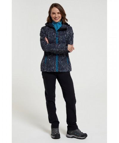 Exodus Womens Printed Water Resistant Softshell Boxed Black $37.09 Jackets