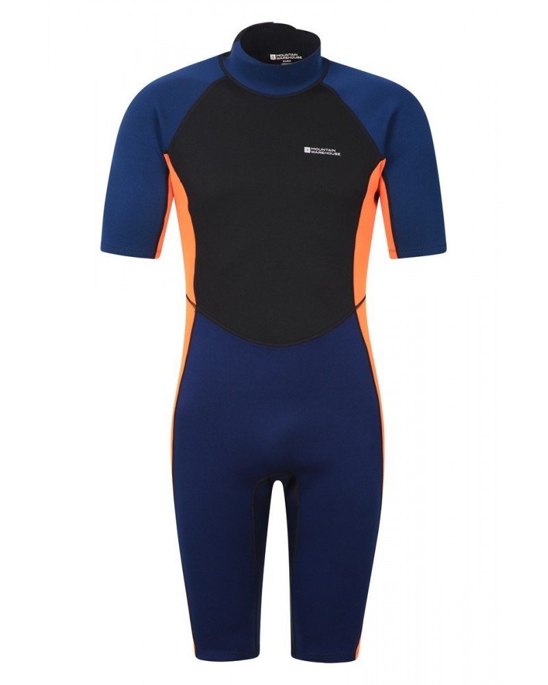 Shorty Mens 2.5/2mm Wetsuit Orange $24.75 Swimwear