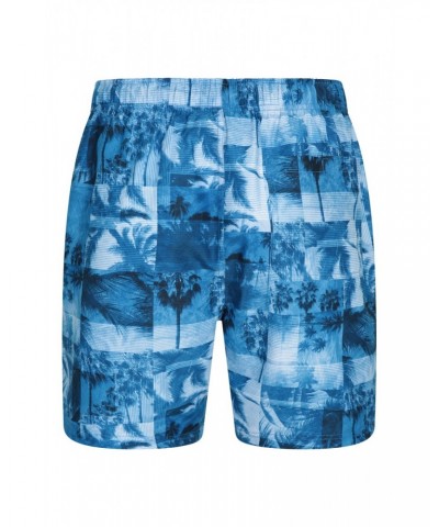 Aruba Printed Mens Swim Shorts Blue $12.50 Pants