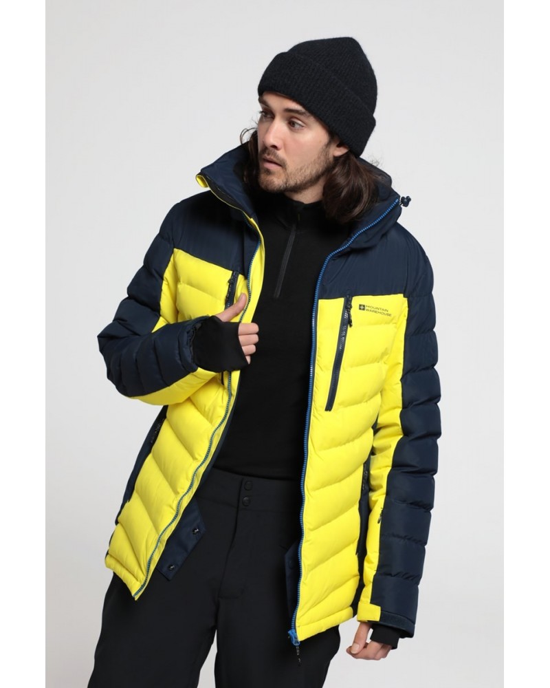 Vulcan II Mens Insulated Ski Jacket Yellow $35.20 Jackets