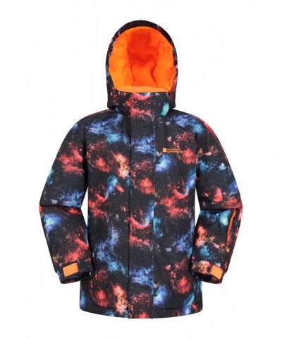 Raptor Printed Kids Snow Jacket Spacey Midnight $26.54 Jackets