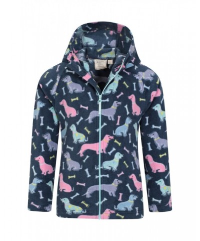 Endeavour II Printed Kids Hoodie Teal $10.59 Tops