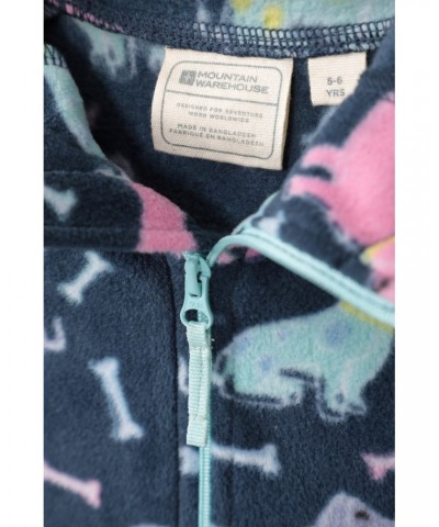 Endeavour II Printed Kids Hoodie Teal $10.59 Tops