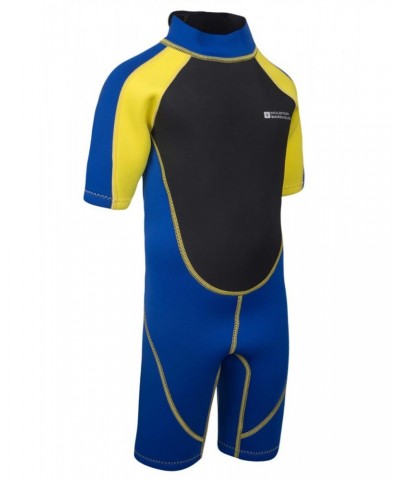 Kids Shorty 2.5/2mm Wetsuit Yellow $17.20 Swimwear