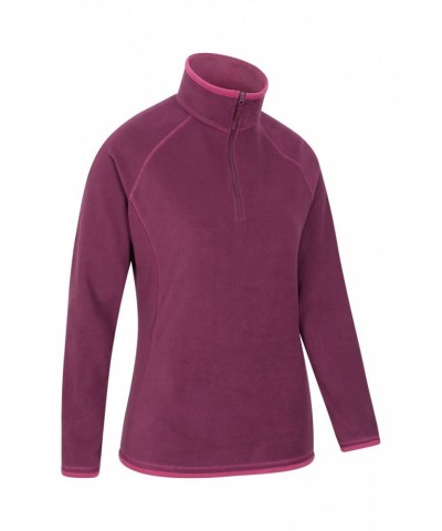 Montana Womens Half-Zip Fleece Berry $14.30 Fleece