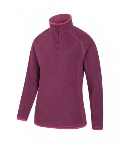 Montana Womens Half-Zip Fleece Berry $14.30 Fleece