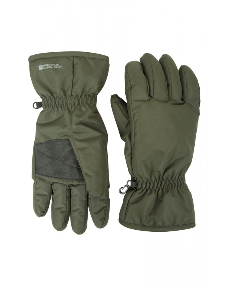 Mens Ski Gloves Khaki $16.19 Accessories