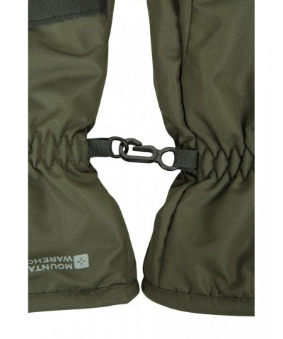 Mens Ski Gloves Khaki $16.19 Accessories