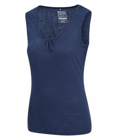 Agra Quick-Dry Womens Tank Top 2-Pack Navy $13.99 Tops