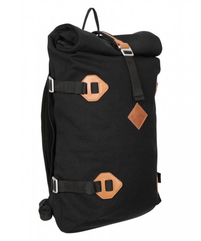 Valencia Roll Top 20L Backpack Black $29.67 Backpacks