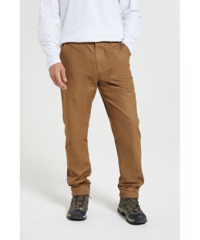 Gander Mens Fleece Lined Pants Tan $27.50 Pants