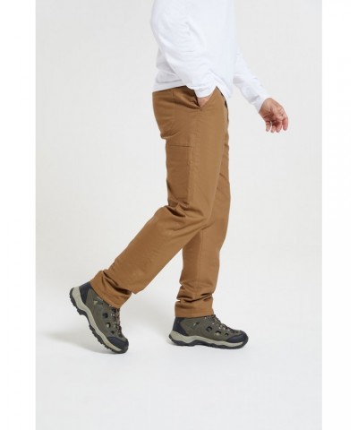 Gander Mens Fleece Lined Pants Tan $27.50 Pants