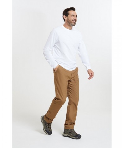 Gander Mens Fleece Lined Pants Tan $27.50 Pants