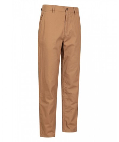 Gander Mens Fleece Lined Pants Tan $27.50 Pants