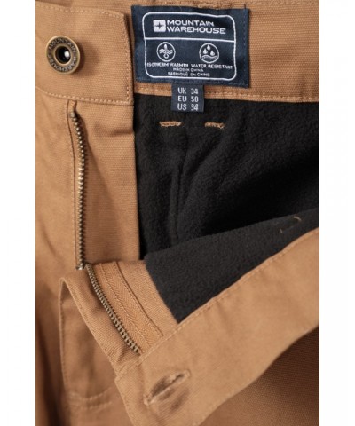 Gander Mens Fleece Lined Pants Tan $27.50 Pants