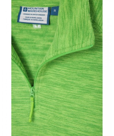 Snowdon Mens Micro Fleece Lime $13.24 Fleece