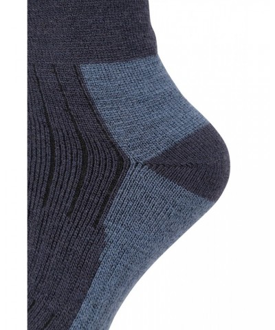 Explorer Womens Merino Thermal Mid-Calf Socks Navy $16.79 Accessories