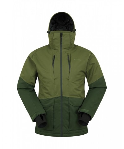 Interstellar Mens Waterproof Ski Jacket Khaki $43.20 Jackets