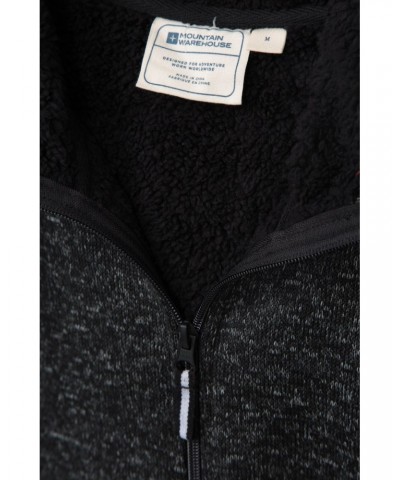 Nevis Mens Fleece Lined Hoodie Jet Black $16.72 Tops