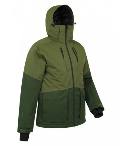 Interstellar Mens Waterproof Ski Jacket Khaki $43.20 Jackets