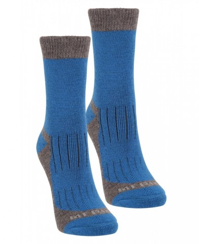 Explorer Kids Merino Thermal Mid-Calf Socks 2-pack Cobalt $16.49 Accessories