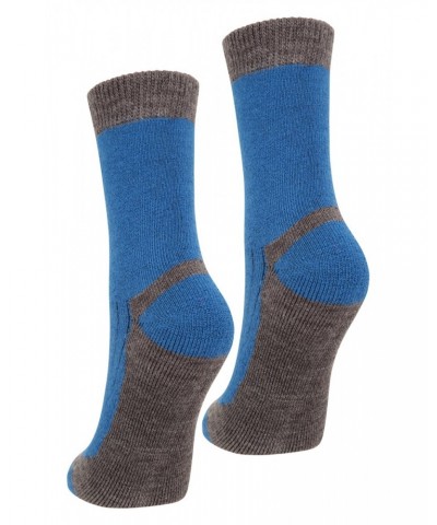 Explorer Kids Merino Thermal Mid-Calf Socks 2-pack Cobalt $16.49 Accessories