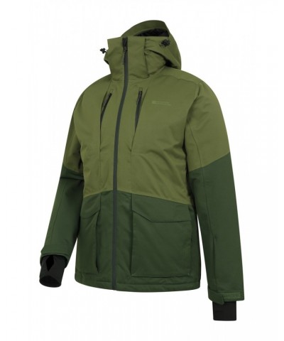 Interstellar Mens Waterproof Ski Jacket Khaki $43.20 Jackets