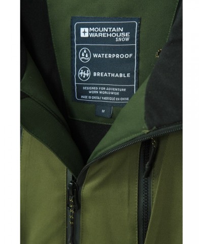 Interstellar Mens Waterproof Ski Jacket Khaki $43.20 Jackets