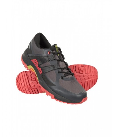 Quantum Ultra Mens Waterproof Vibram Shoes Black $57.60 Active