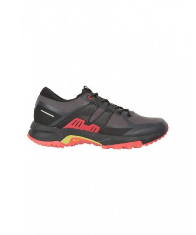 Quantum Ultra Mens Waterproof Vibram Shoes Black $57.60 Active