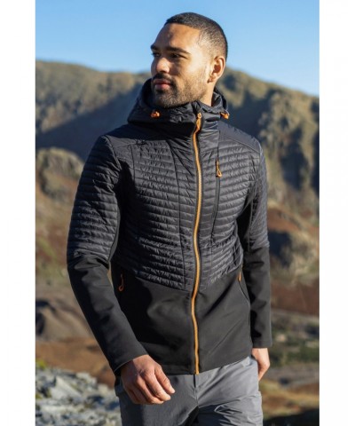 Ultra Siurana Mens Hybrid Softshell Jacket Black $48.60 Jackets