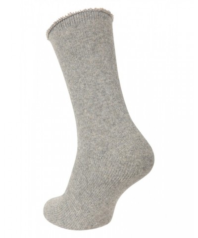 Extreme Mens Thermal Merino Wool Mid-Calf Socks Grey $11.59 Accessories