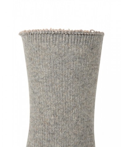 Extreme Mens Thermal Merino Wool Mid-Calf Socks Grey $11.59 Accessories