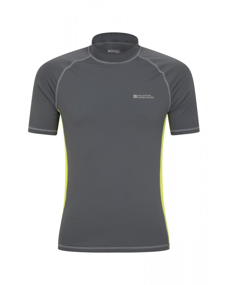 Mens UV Rash Guard Carbon $14.99 Swimwear