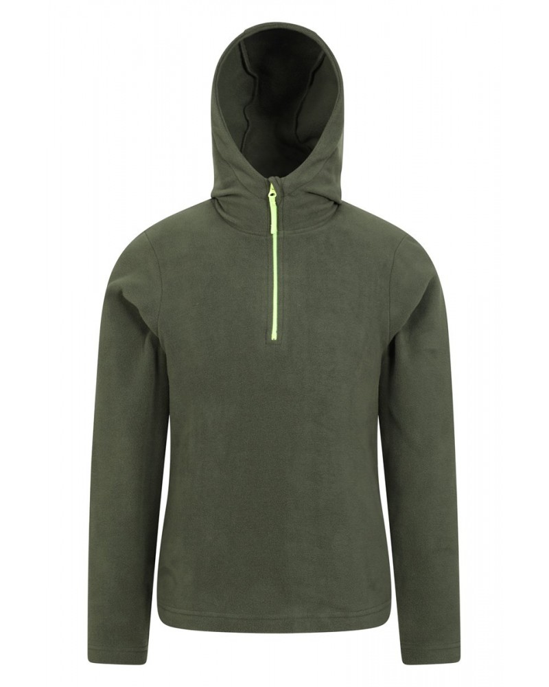 Camber II Kids Fleece Hoodie Khaki $13.99 Tops